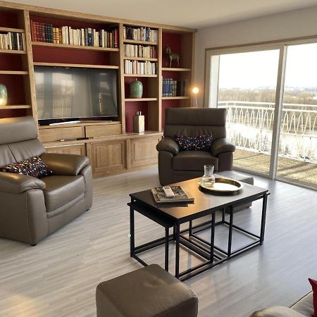 Appartement Panoramique Au Centre De Moulins Avec Terrasse, 2 Chambres, Et Equipements Modernes - Fr-1-489-412 Exteriér fotografie